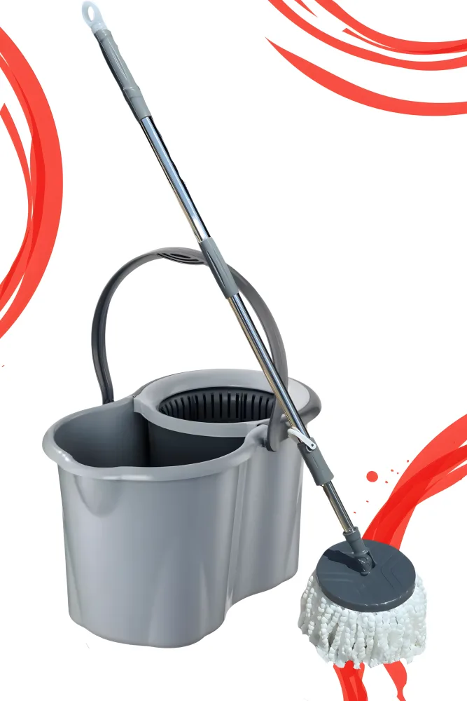 TEMİZLİK SETİ 19 LT (SPİN MOP TİP)