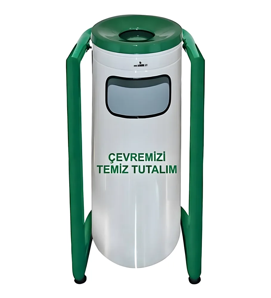 U TİPİ BAHÇE TİPİ ÇÖP KOVASI