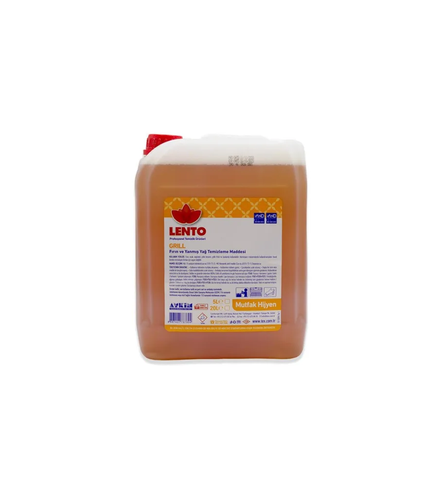LENTO GRİLL FIRIN VE YANMIŞ YÜZEY TEMZ.MAD 5 KG