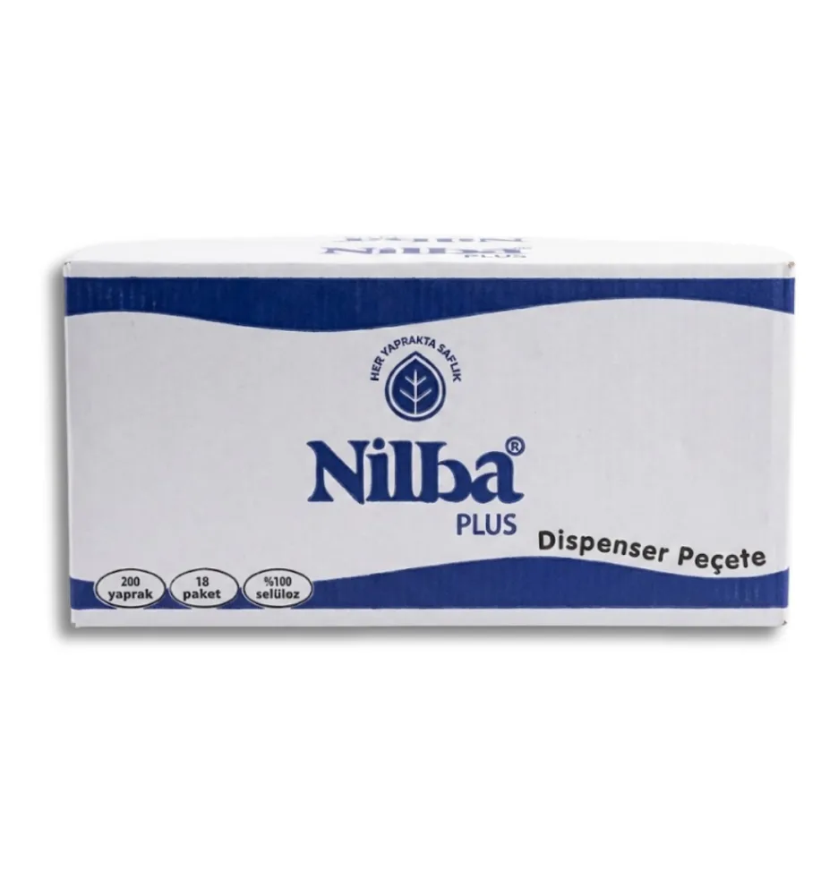 DİSPANSER PEÇETE 200lü x 18 pk 3600 ADET PEÇETE