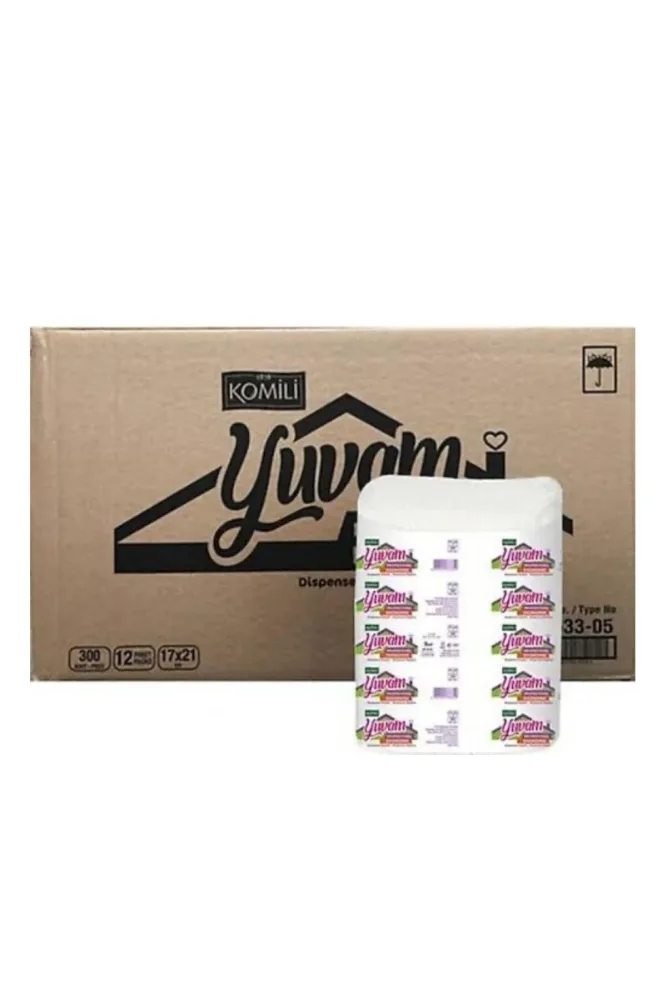 DİSPANSER PEÇETE KOMİLİ YUVAM 300lü x 12 pk 3600