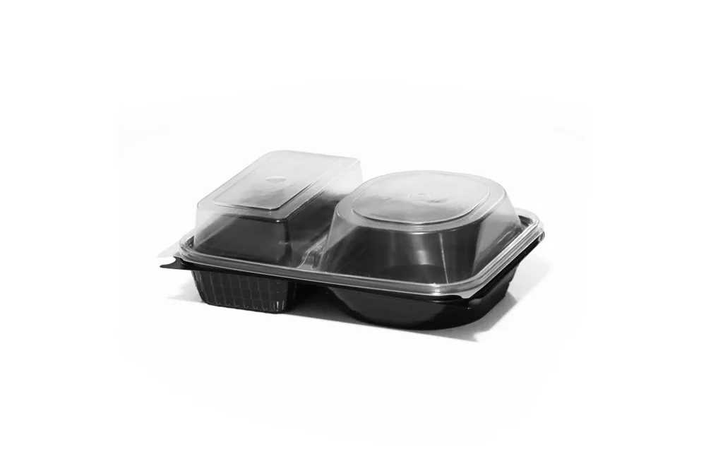 MİKRODALGA HAMBURGER KASE + KAPAK TAKIM